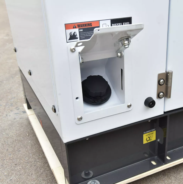 generador de respaldo del hotel