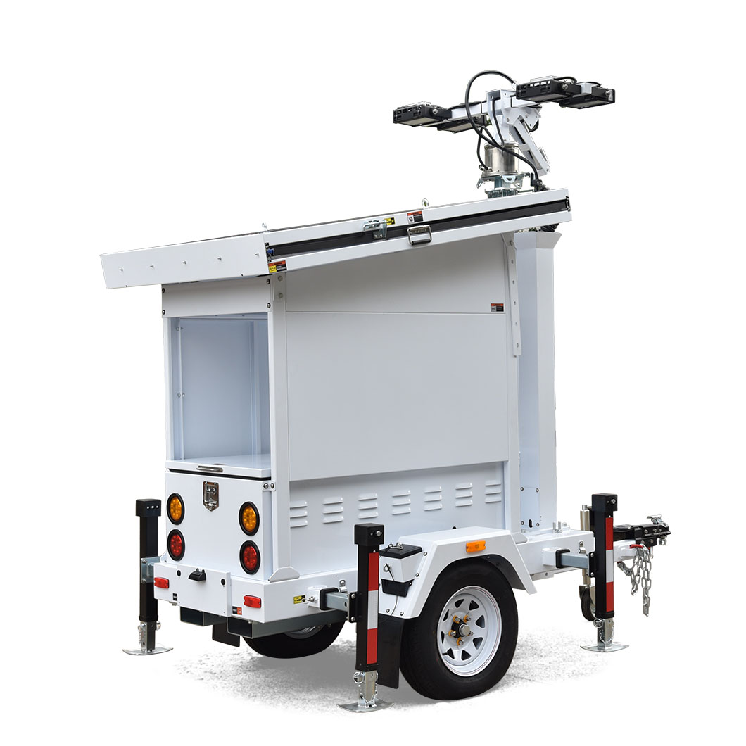 Generador solar de torre de iluminación solar móvil UST-600