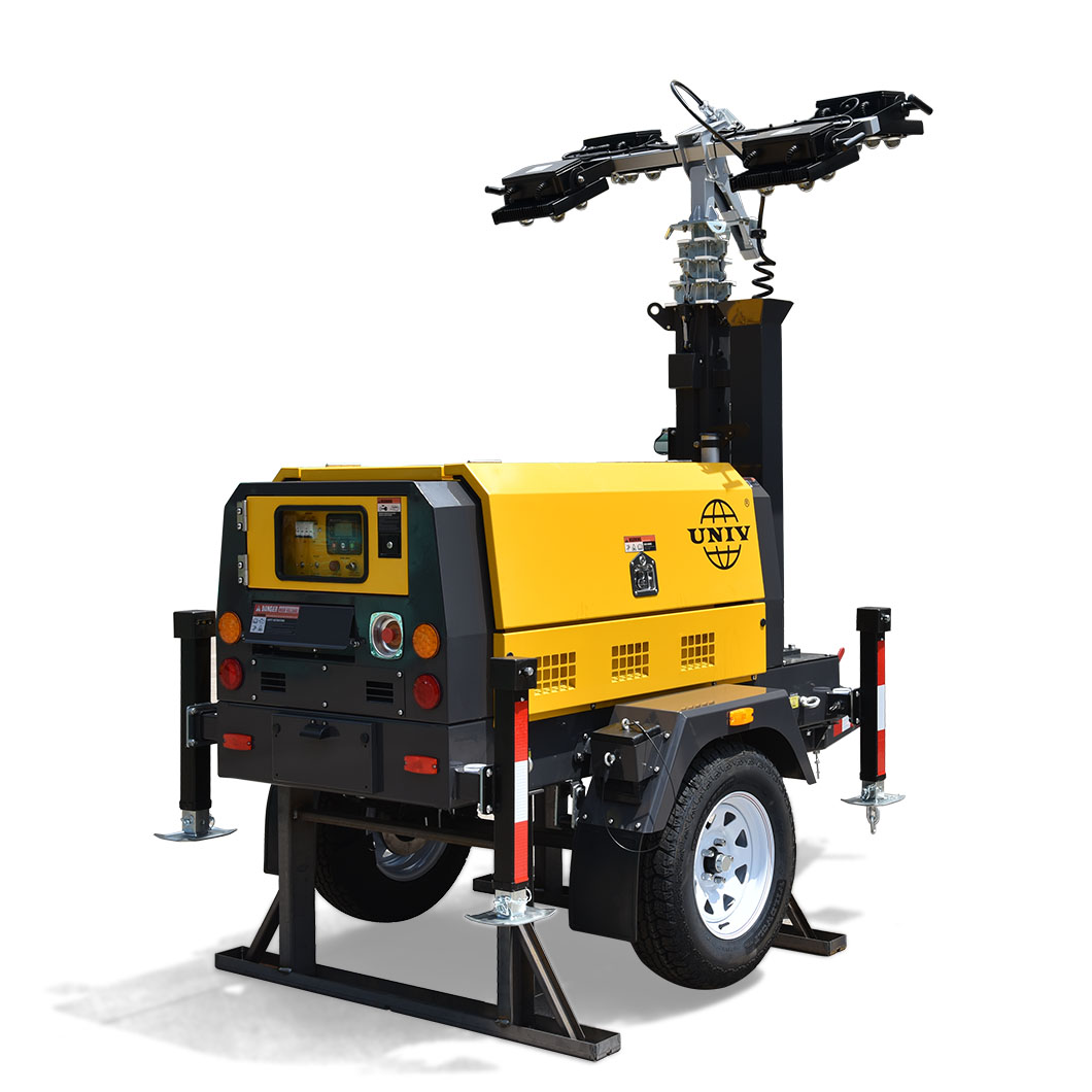 Torre de luz del generador