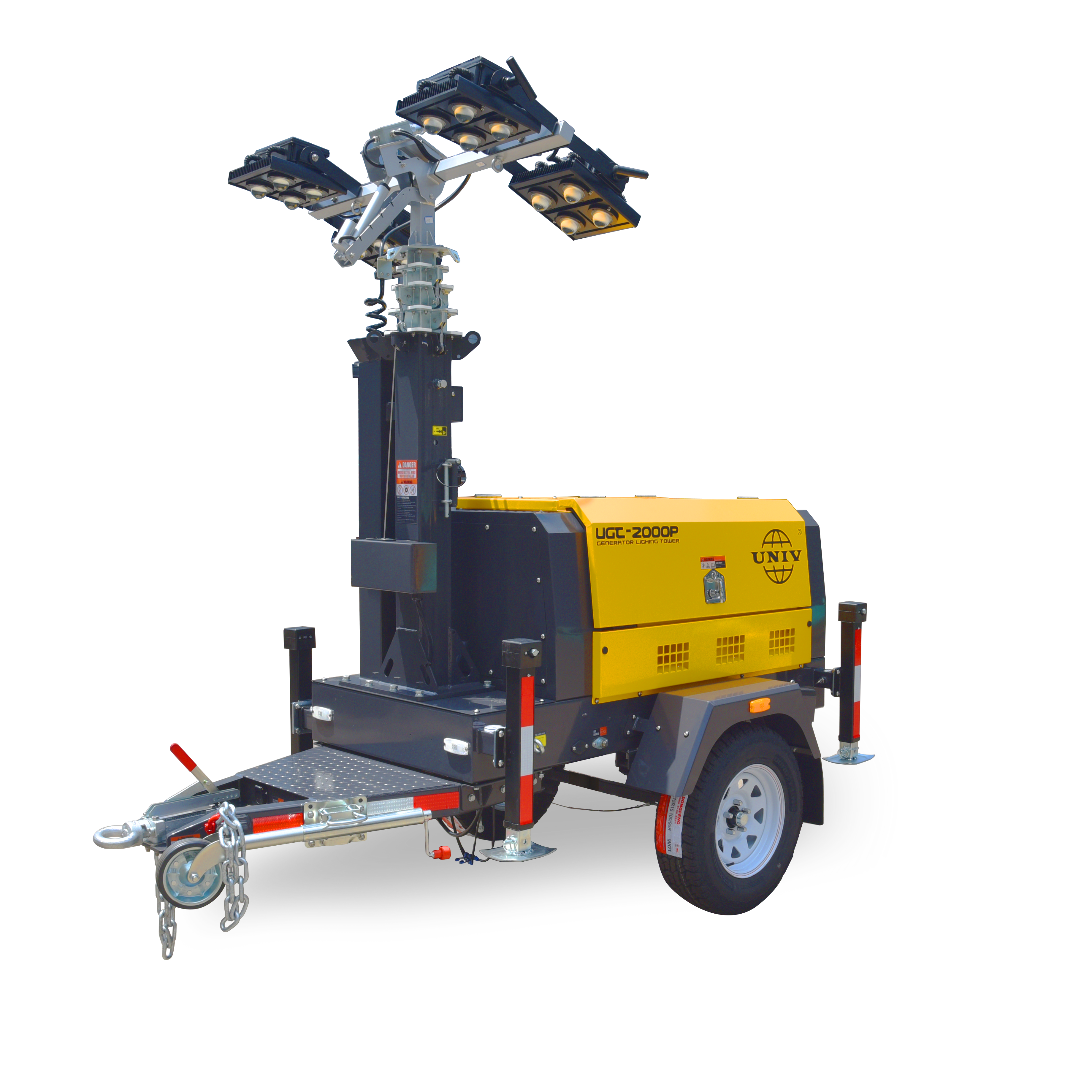 Torre de luz del generador