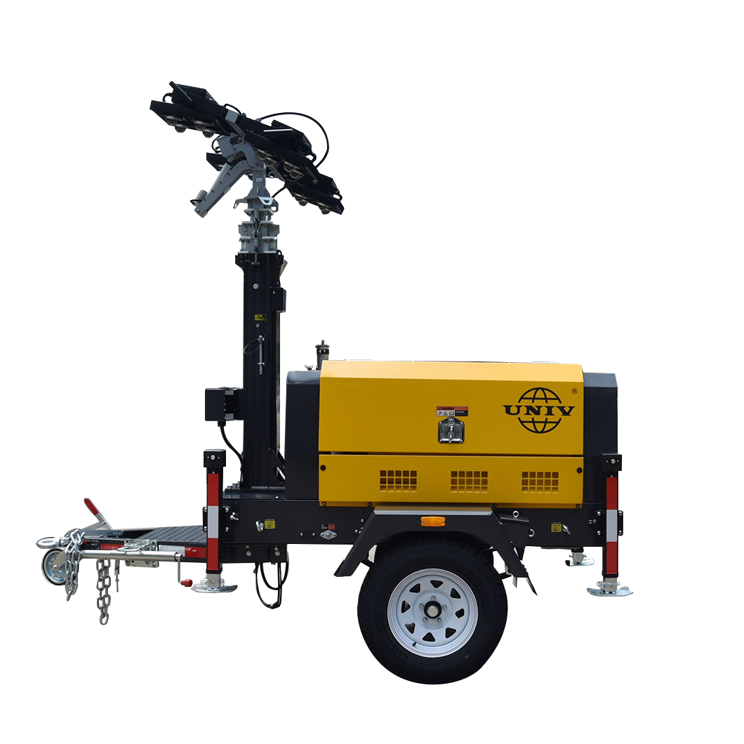 Torre de luz del generador