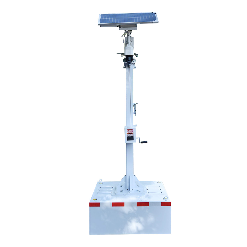 Pedestal de seguridad desplegable