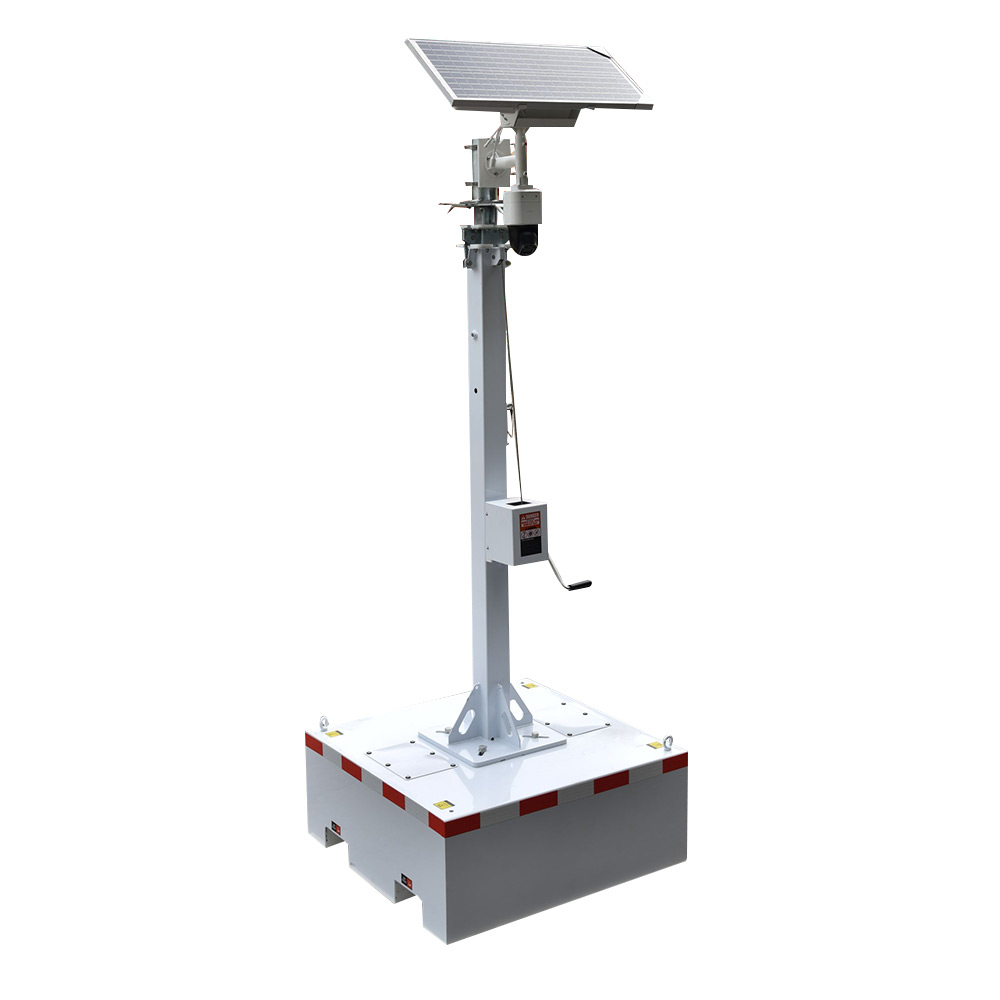 Pedestal de seguridad desplegable