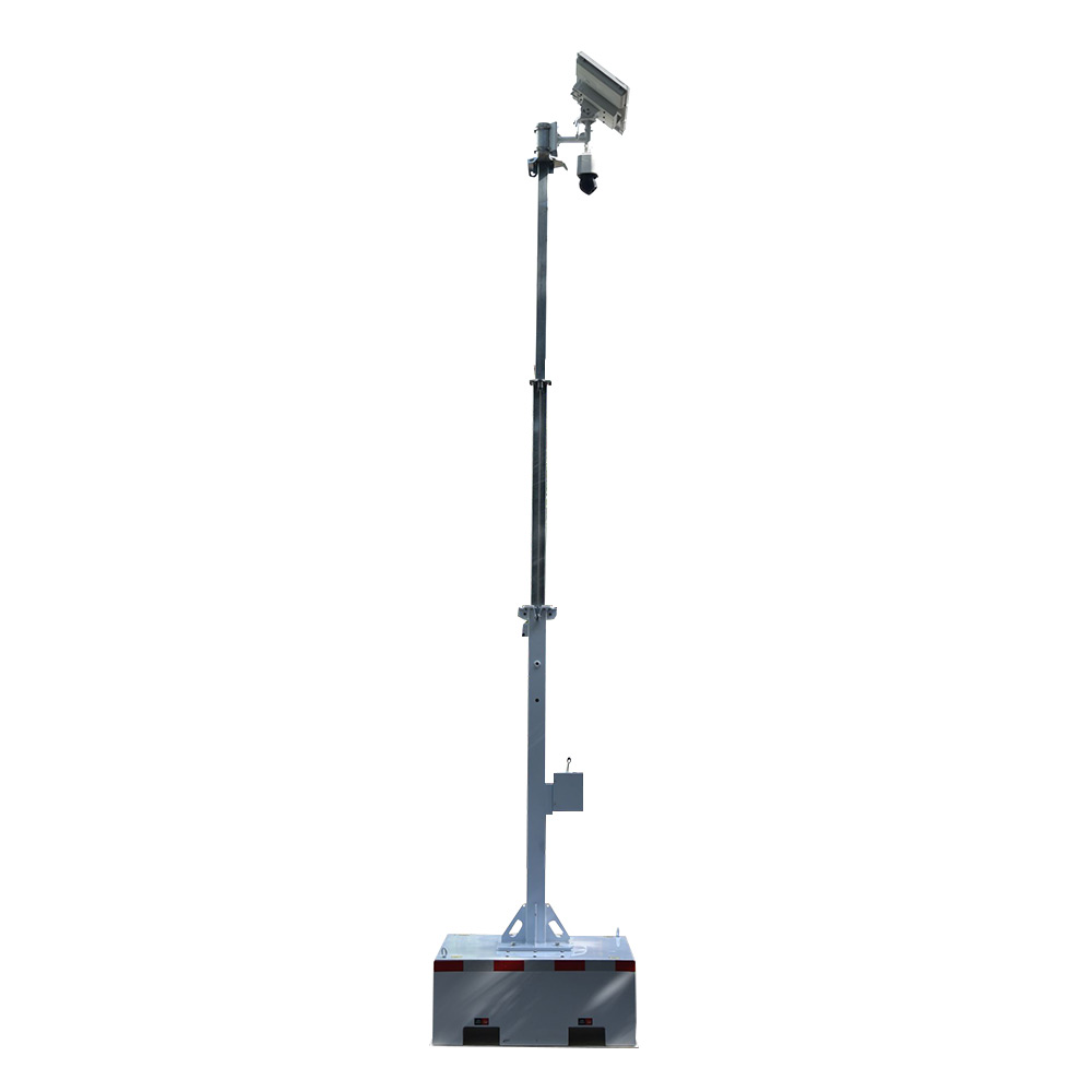 Pedestal de seguridad desplegable